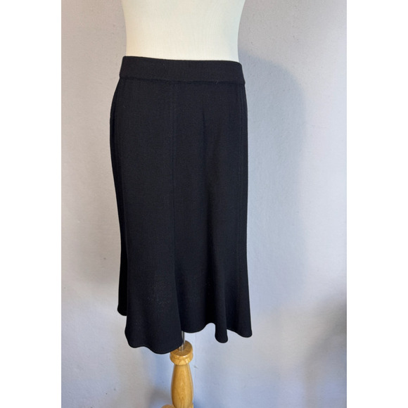 ST JOHN Evening by Marie Gray Santana Knit Skirt Jacket Set Sz 2 (Top) 4 (Skirt) - Picture 9 of 10
